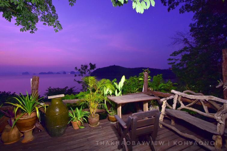 Tha Khao Bay View Bungalow Hotel Ko Yao Noi Bagian luar foto