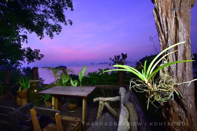 Tha Khao Bay View Bungalow Hotel Ko Yao Noi Bagian luar foto